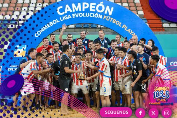 Los Pynandi conquistan el título de la Liga Evolución Fútbol Playa Zona Sur