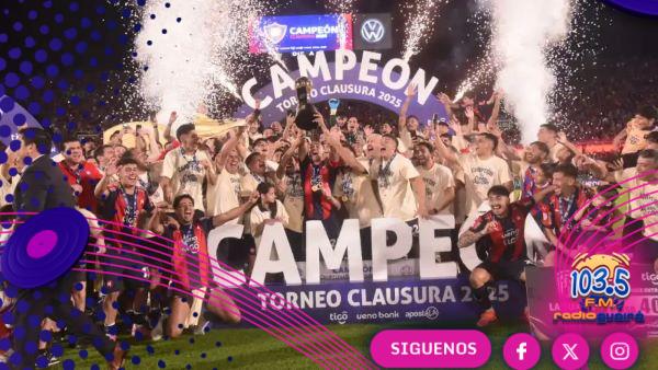 ¡Llegó la 35! ¡Cerro Porteño es el campeón del torneo Clausura 2025!