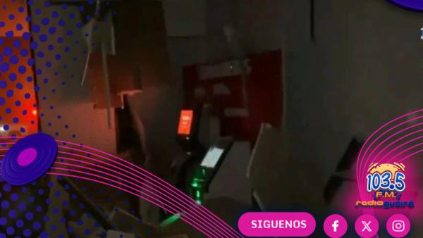 Atacan banco con explosivos y armas largas en Naranjal