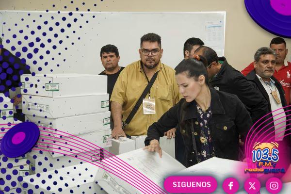 TSJE inicia entrega de materiales y útiles electorales de cara a las internas de junio