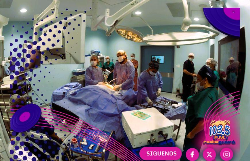 Médicos del Hospital General de Coronel Oviedo realizan primera cirugía laparoscópica de cáncer de esófago