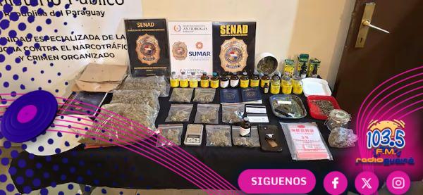 Una detenida y una prófuga por vender peligrosa mezcla de drogas en Asunción