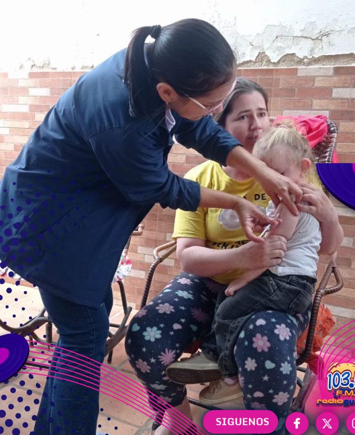 Avanza Campaña Nacional de Vacunación con más de 270.000 inmunizados contra el sarampión