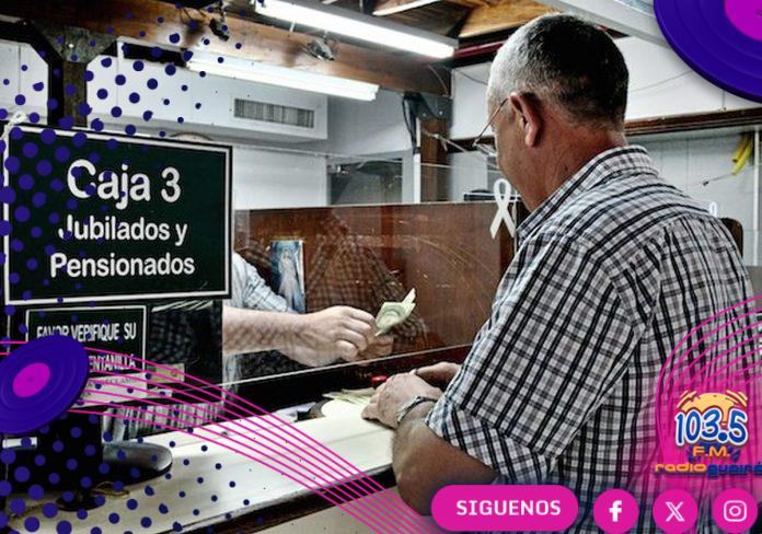 MEF paga hoy haberes jubilatorios y pensiones correspondientes al mes de mayo
