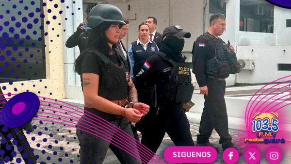 Fiscalía acusa a Gianina García, ex pareja de Marset, y pide que vaya a juicio