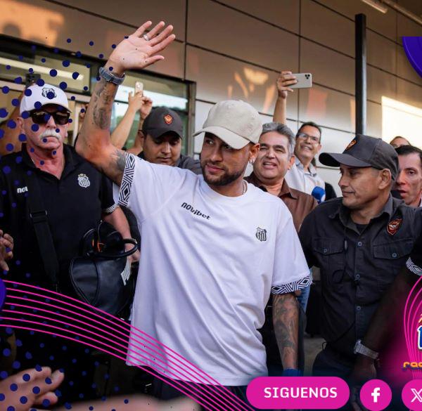 Pedro Juan Caballero vive una ola de furor por la presencia de Neymar