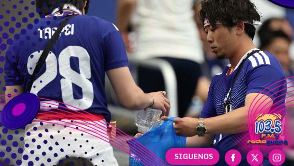 El aplaudido hábito japonés reaparece en el Mundial