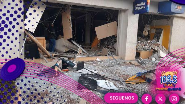 Fiscalía y Policía envían refuerzos tras ataques a entidades bancarias en Santa Rita