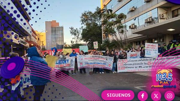 Enfermeros del IPS ganan menos del salario mínimo y exigen equiparación salarial