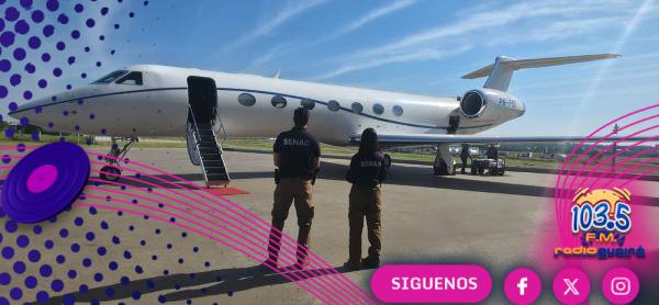 Localizan en Paraguay lujosa aeronave vinculada a investigado de alto perfil en Brasil