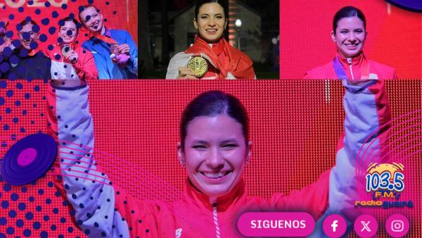 Erika Alarcón conquistó el oro