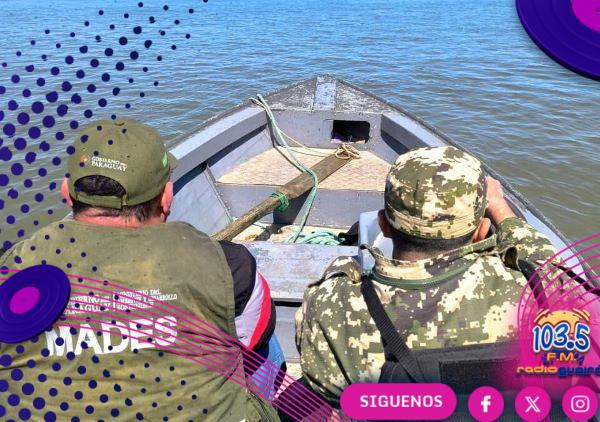 Yacyretá y MADES refuerzan controles en el río Paraná