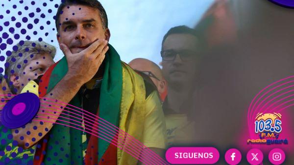 Flávio Bolsonaro viajó desde Argentina a Ecuador tras huir de Brasil